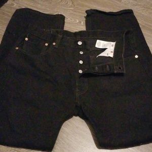 Levi 501 Straight Leg 5 button Fly